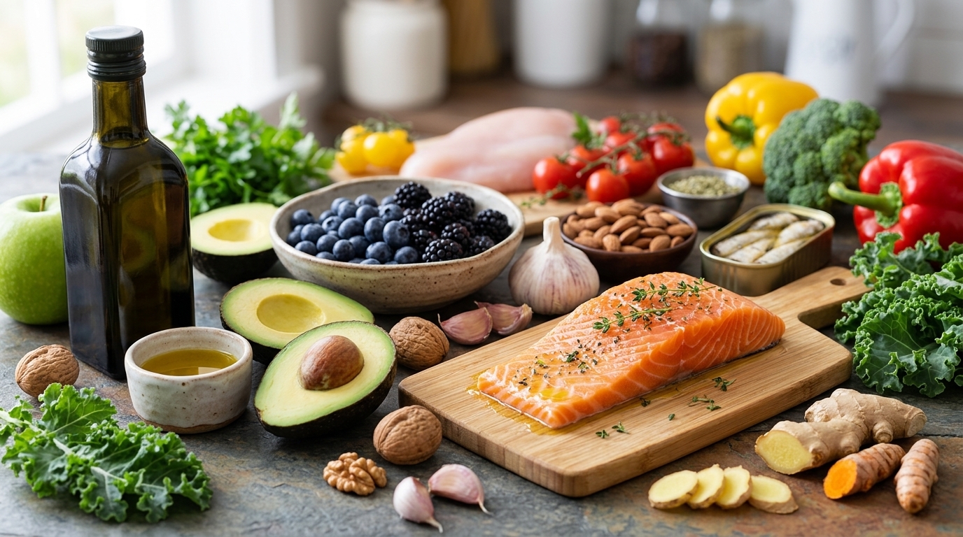 The Anti-Inflammatory Diet Protocol: Clinician-Backed Foods to Cool Systemic Inflammation and Protect Longevity