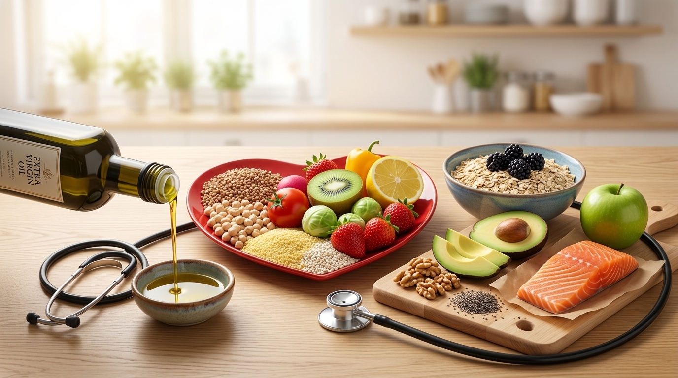 The Cardiologist’s Plate: 4 Science-Backed Dietary Strategies to Lower LDL Cholesterol