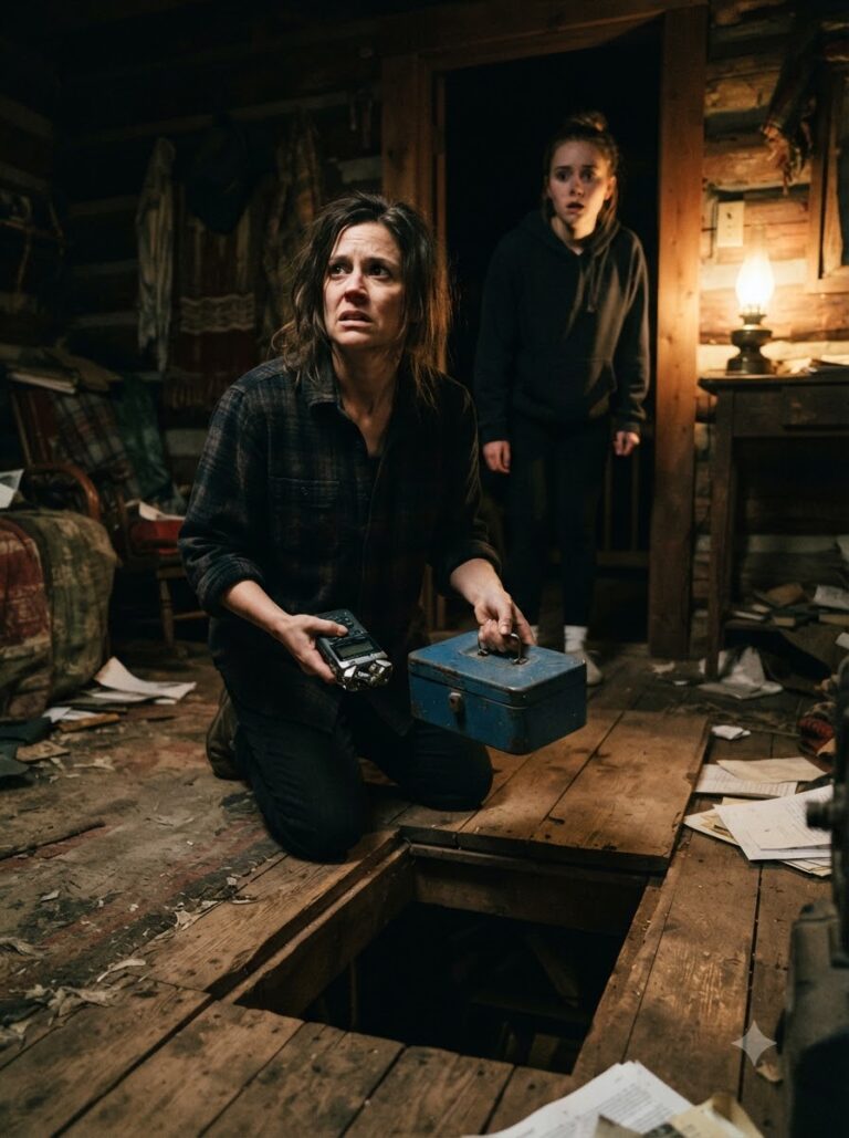Megan Mocked My Cabin—Then My Father’s Hidden Box Exposed Her Lie