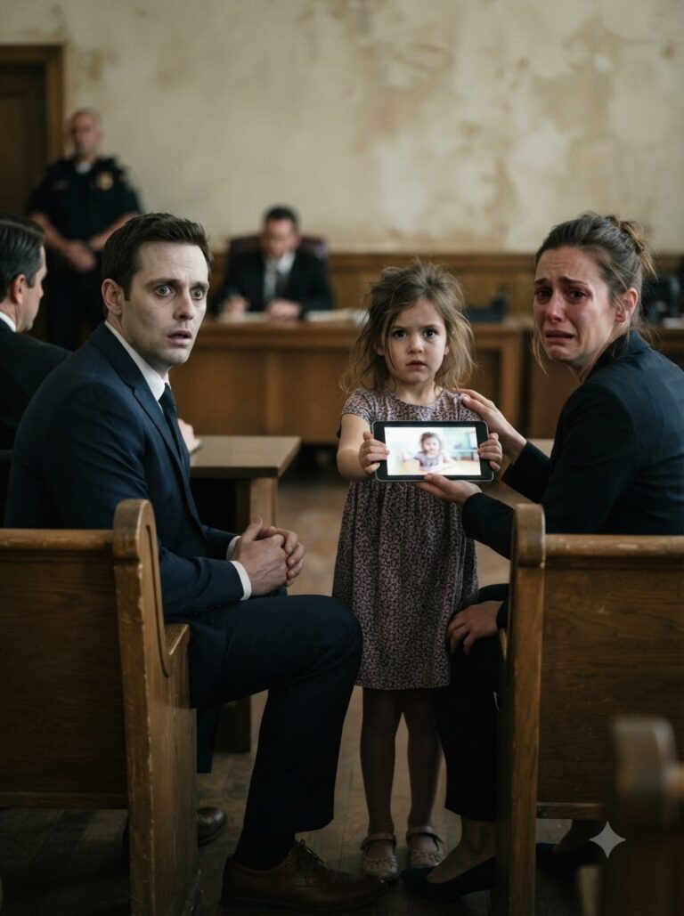 My Daughter’s Hidden Courtroom Recording Exposed What My Husband Put in My Glass