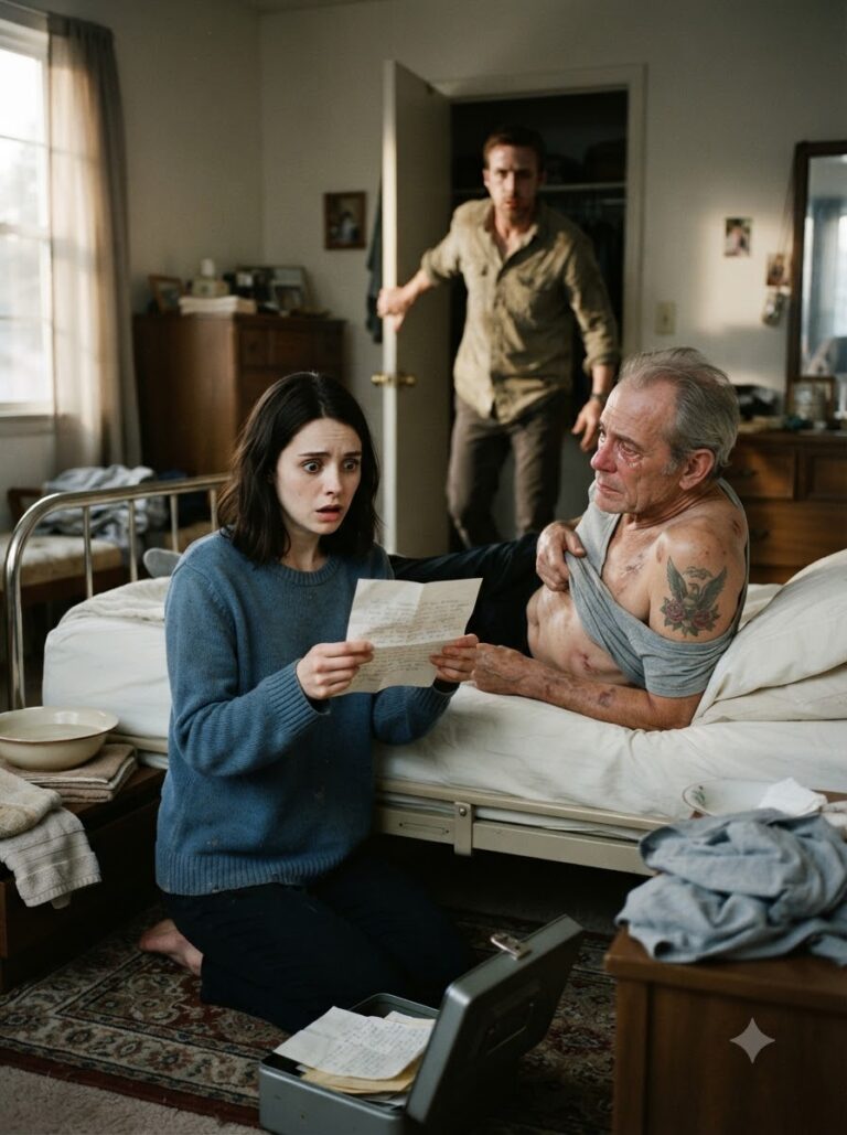 My Husband Forbade Me to Bathe His Father—Then I Saw the Tattoo