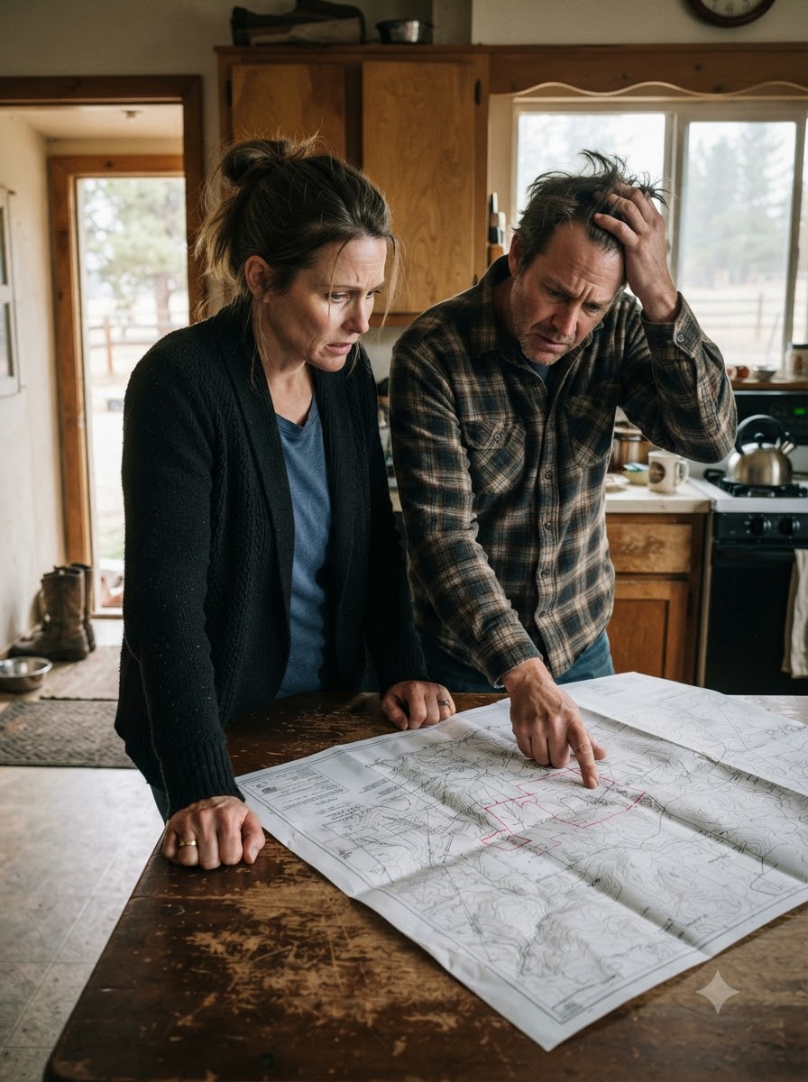 Patrick Brought a Realtor to Walter’s Ranch—Then the Surveyor Opened Her Map