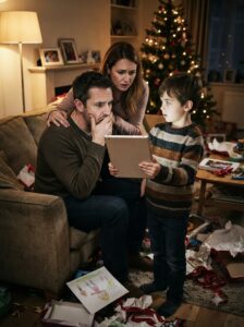 Sharon Rejected Mia’s Christmas Drawing—Noah’s Tablet Caught the Plan Behind It