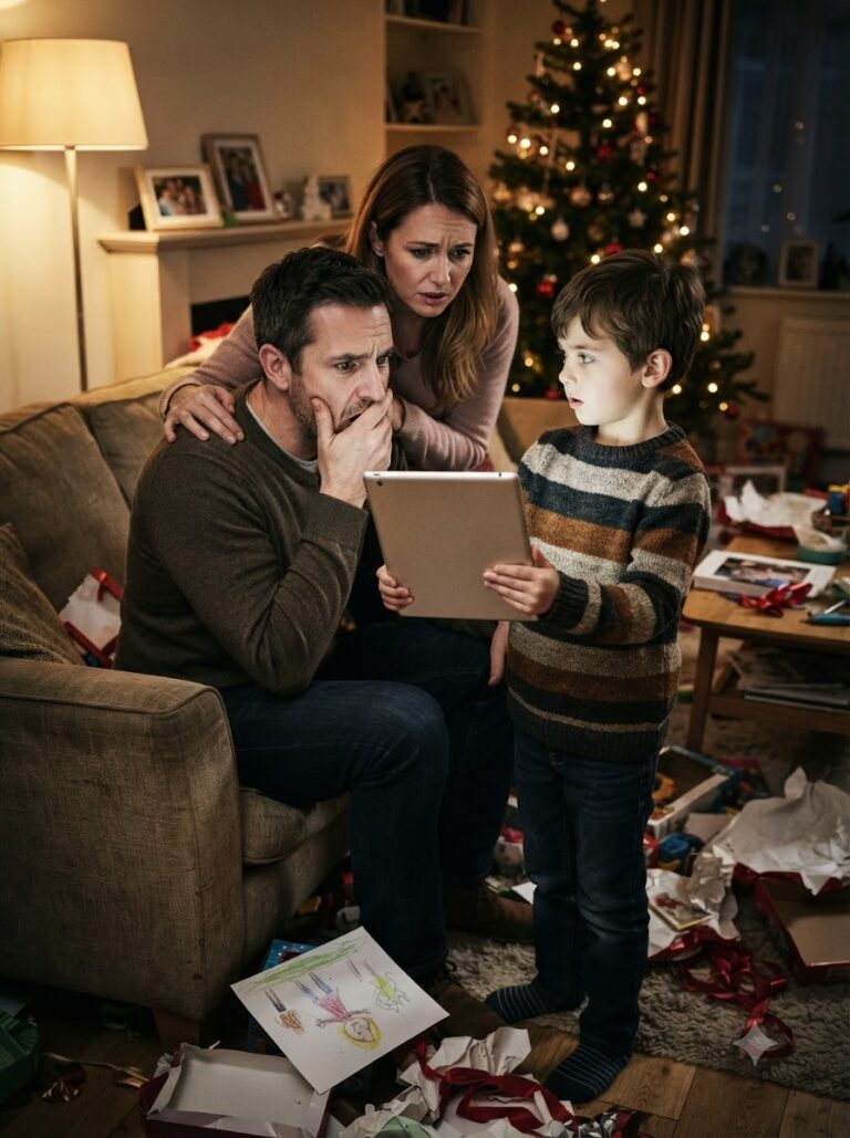Sharon Rejected Mia’s Christmas Drawing—Noah’s Tablet Caught the Plan Behind It