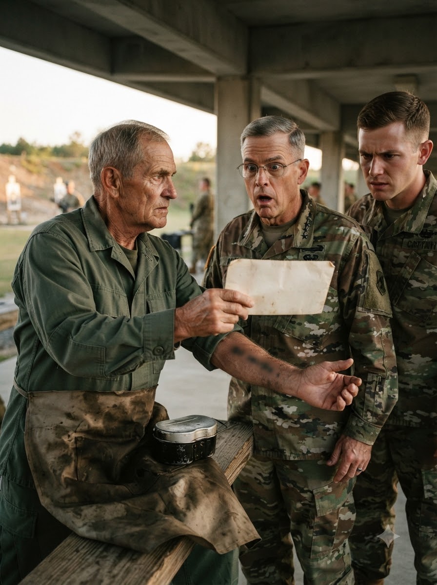 The Base Cook Made the Shot—Then Handed the General His Own Report