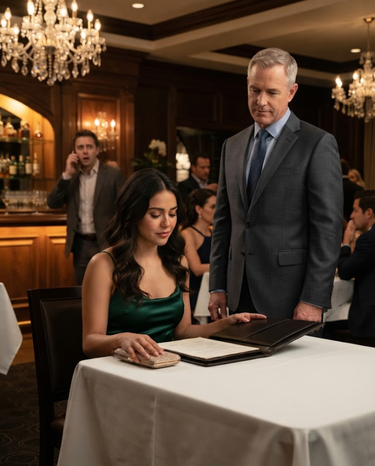 The Maid’s Date Humiliated Her Until Her Millionaire Boss Opened The Folder